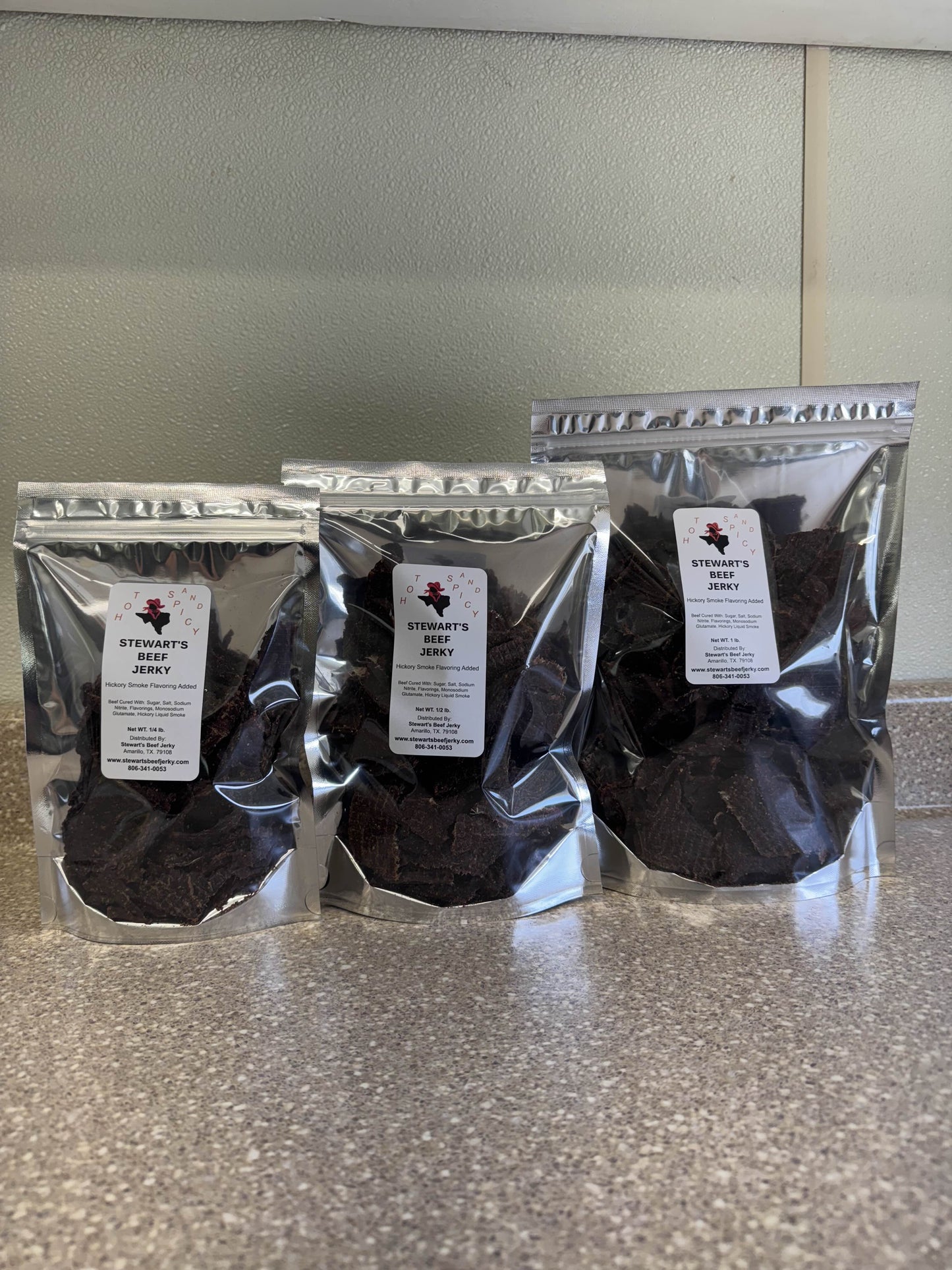 Stewart's Beef Jerky: Hot & Spicy