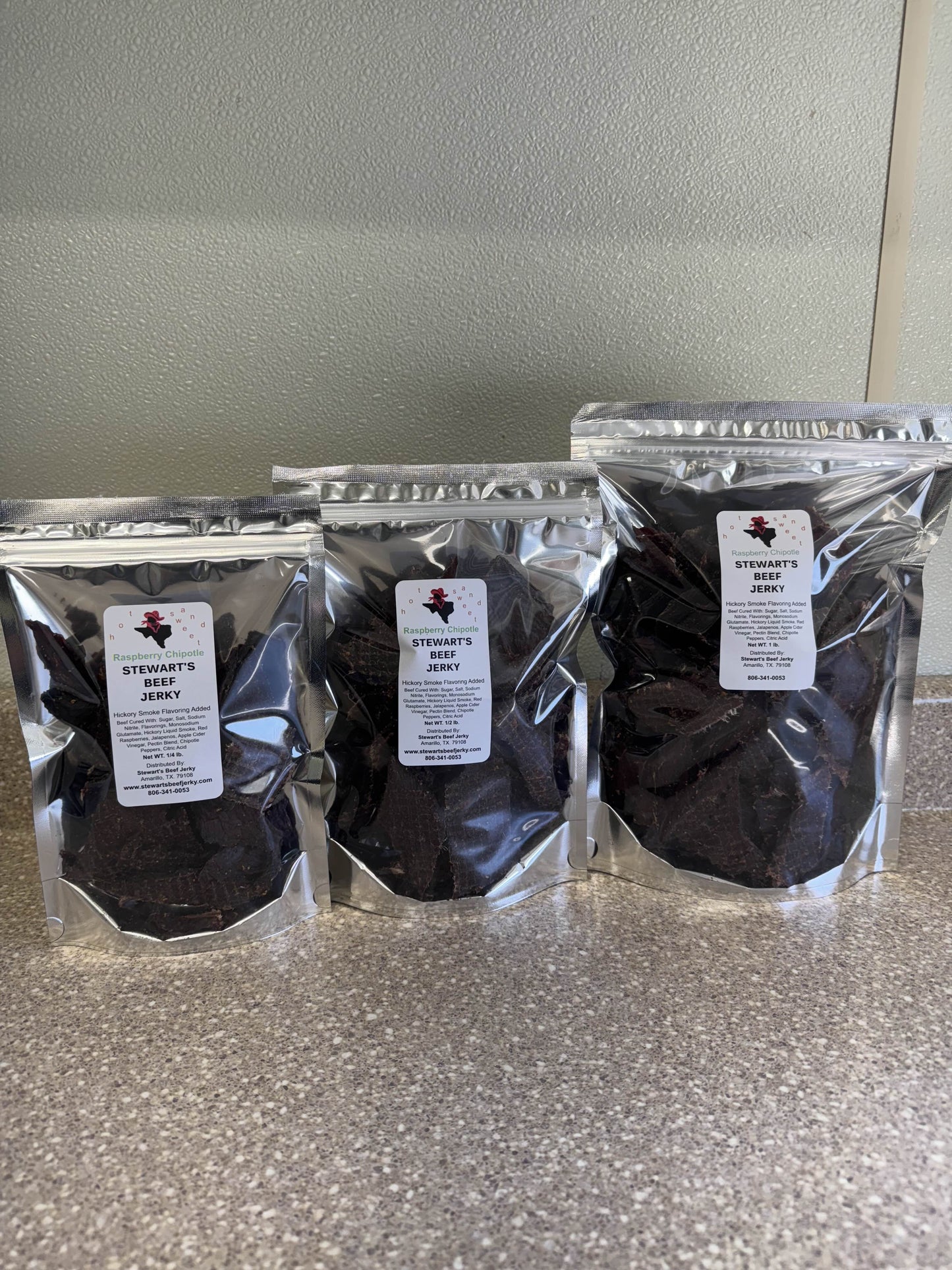 Stewart's Beef Jerky: Raspberry Chipotle