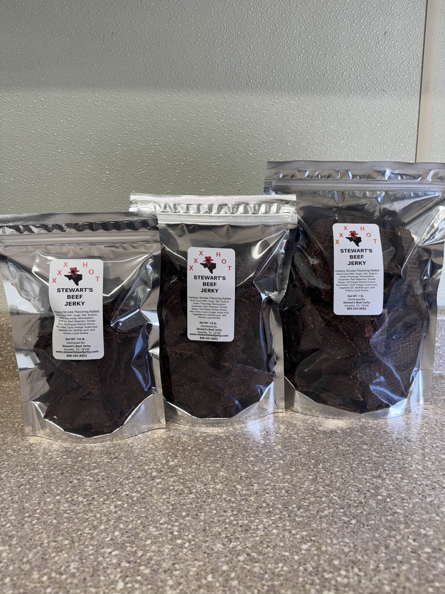 Stewart's Beef Jerky: XXX Hot